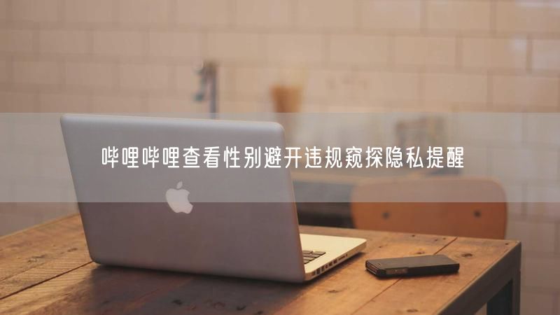 哔哩哔哩查看性别避开违规窥探隐私提醒