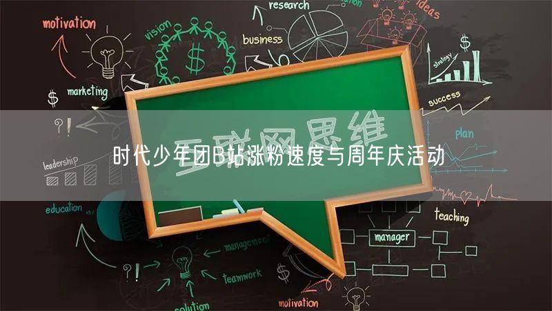 时代少年团B站涨粉速度与周年庆活动