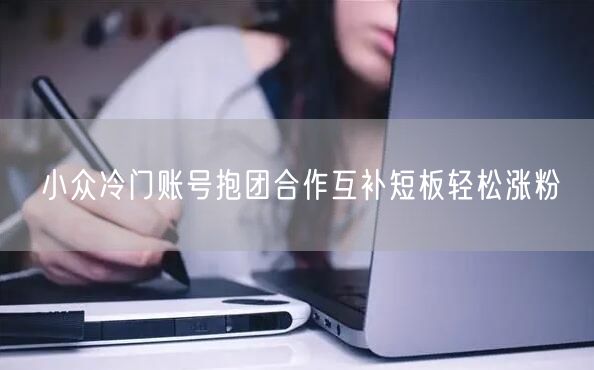 小众冷门账号抱团合作互补短板轻松涨粉